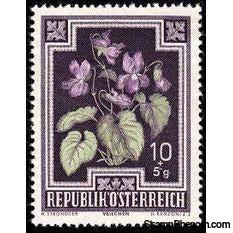 Austria 1948 Semi-Postal Flowers-Stamps-Austria-Mint-StampPhenom