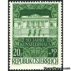 Austria 1948 The 80th Anniversary of the Vienna Künstlerhaus Building-Stamps-Austria-Mint-StampPhenom