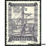 Austria 1948 Wiederaufbau - Reconstruction After World War II-Stamps-Austria-Mint-StampPhenom