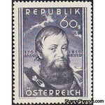 Austria 1950 Andreas Hofer Death Anniversary-Stamps-Austria-Mint-StampPhenom