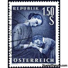 Austria 1958 Mother's Day-Stamps-Austria-Mint-StampPhenom