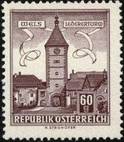 Austria 1962 - 1970 Definitives - Architectural Monuments-Stamps-Austria-Mint-StampPhenom