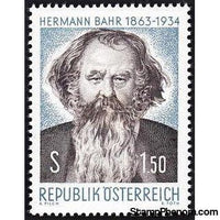 Austria 1963 The 100th Birth Anniversary of Hermann Bahr-Stamps-Austria-Mint-StampPhenom