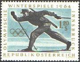 Austria 1963 Winter Olympics Innsbruck-Stamps-Austria-Mint-StampPhenom