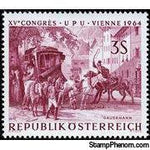 Austria 1964 The 15th Congress of the Universal Postal Union Vienna-Stamps-Austria-Mint-StampPhenom