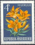 Austria 1966 Alpine Flowers-Stamps-Austria-Mint-StampPhenom