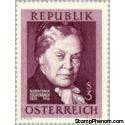 Austria 1966 Maria von Ebner Eschenbach-Stamps-Austria-Mint-StampPhenom