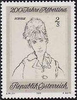 Austria 1969 Albertina Art Collection-Stamps-Austria-Mint-StampPhenom