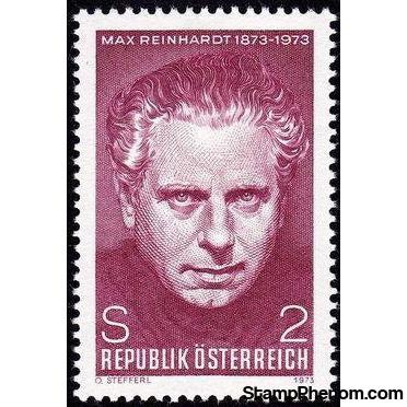 Austria 1973 The 100th Birth Anniversary of Max Reinhardt-Stamps-Austria-Mint-StampPhenom