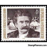 Austria 1975 Johann Strauss Sohn, 150th Birth Anniversary-Stamps-Austria-Mint-StampPhenom