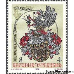 Austria 1982 Printing in Austria, 500th Anniversary-Stamps-Austria-Mint-StampPhenom