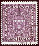 Austria-Empire 1918 Coat of Arms-Stamps-Austria-Mint-StampPhenom