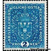 Austria-Empire 1918 Coat of Arms-Stamps-Austria-Mint-StampPhenom