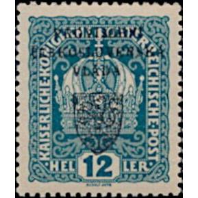 Czechoslovakia 1918 Austria Stamps Overprinted "PROVISORNÍ ČESKOSLOVENSKÁ VLÁDA"-Czechoslovakia-StampPhenom