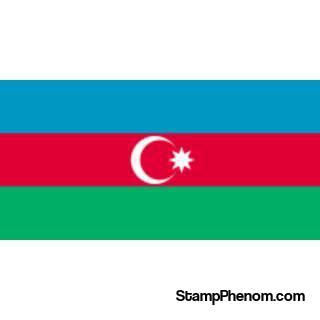 Azerbaijan - 50 All Different Used/Unused Stamps-Stamps-Azerbaijan-StampPhenom
