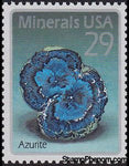 United States of America 1992 Azurite