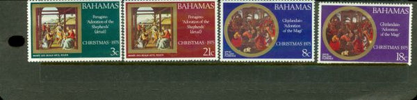 Bahamas Christmas Lot 2 , 4 stamps