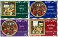 Bahamas Christmas , 4 stamps