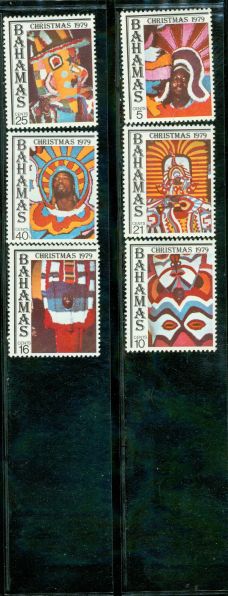 Bahamas Christmas , 6 stamps