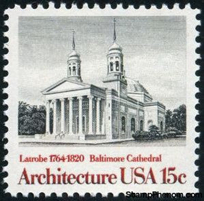 United States of America 1979 Baltimore Cathedral by Benjamin Latrobe