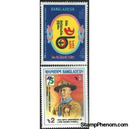 Bangladesh Scouting , 2 stamps