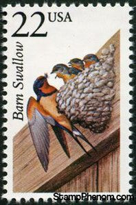 United States of America 1987 Barn Swallow (Hirundo rustica)