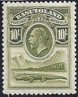 Basutoland 1933 Definitives - King George V-Stamps-Basutoland-StampPhenom