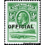 Basutoland 1934 Official Stamps