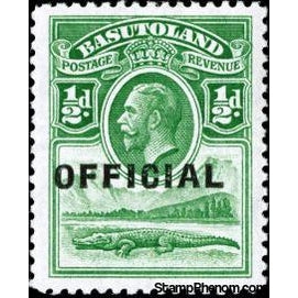 Basutoland 1934 Official Stamps
