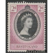 Basutoland 1953 Coronation