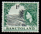 Basutoland 1954 Definitives - Queen Elizabeth II-Stamps-Basutoland-StampPhenom