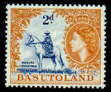Basutoland 1954 Definitives - Queen Elizabeth II-Stamps-Basutoland-StampPhenom