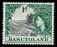Basutoland 1954 Definitives - Queen Elizabeth II, Mint-Stamps-Basutoland-StampPhenom
