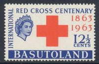 Basutoland 1963 Red Cross Centenary-Stamps-Basutoland-StampPhenom