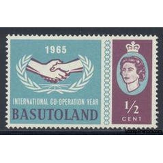 Basutoland 1965 International Co-Operation Year