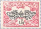 Belgium 1902-1914 State Arms in Oval Two Colors and Winged Wheel - Railway Stamps-Stamps-Belgium-StampPhenom