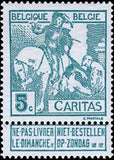 Belgium 1910 World Exhibition, Brussels - Type Caritas-Stamps-Belgium-StampPhenom