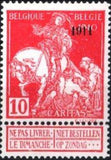 Belgium 1911 World Exhibition, Brussels - Type Caritas-Stamps-Belgium-StampPhenom