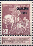Belgium 1911 World Exhibition, Brussels - Type Caritas-Stamps-Belgium-StampPhenom