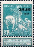 Belgium 1911 World Exhibition, Brussels - Type Caritas-Stamps-Belgium-StampPhenom