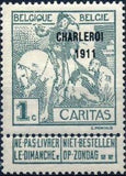 Belgium 1911 World Exhibition, Brussels - Type Caritas-Stamps-Belgium-StampPhenom