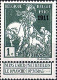 Belgium 1911 World Exhibition, Brussels - Type Caritas-Stamps-Belgium-StampPhenom