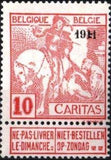 Belgium 1911 World Exhibition, Brussels - Type Caritas-Stamps-Belgium-StampPhenom