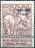 Belgium 1911 World Exhibition, Brussels - Type Caritas-Stamps-Belgium-StampPhenom