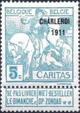Belgium 1911 World Exhibition, Brussels - Type Caritas-Stamps-Belgium-StampPhenom
