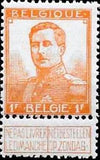 Belgium 1912 Definitives - State Arms and Albert I type Pellens-Stamps-Belgium-StampPhenom