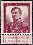 Belgium 1912 Definitives - State Arms and Albert I type Pellens-Stamps-Belgium-StampPhenom