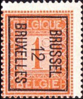 Belgium 1912 Definitives - State Arms and Albert I type Pellens-Stamps-Belgium-StampPhenom