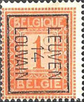 Belgium 1912 Definitives - State Arms and Albert I type Pellens-Stamps-Belgium-StampPhenom