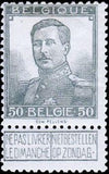 Belgium 1912 Definitives - State Arms and Albert I type Pellens-Stamps-Belgium-StampPhenom